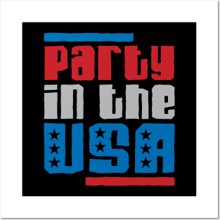 Party in the USA Posters and Art